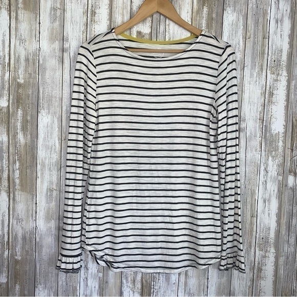 Maurices Tops - Maurices 24/7 Black & White Striped Long Sleeve